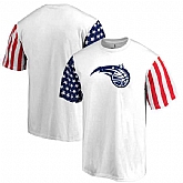 Men's Orlando Magic Fanatics Branded Stars & Stripes T-Shirt White FengYun,baseball caps,new era cap wholesale,wholesale hats